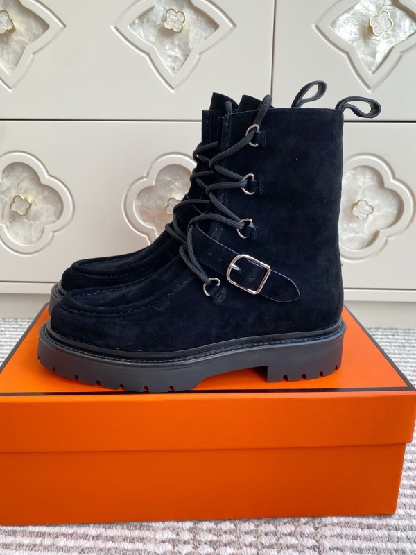 H Classic Boots 2025/SS Autumn Winter New Arrival Equestrian Style Timeless Design - LY00400