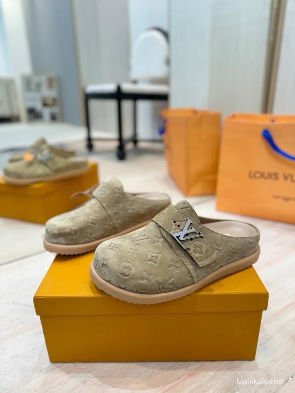 Louis Vuitton LV Monogram Sandals Spring Summer 2025 Collection Couple Sliders - KFY00291