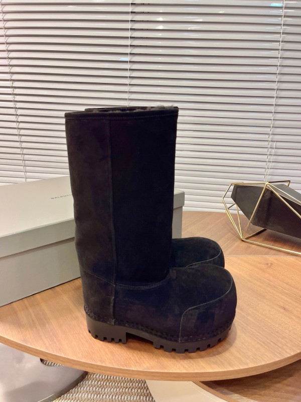 Balenciaga 2025 SS Oversized High Heel Snow Boots - AS00570