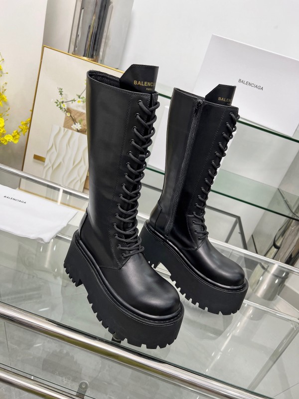 Balenciaga 2025/SS Thick Sole Ankle Boots Heavy Craftsmanship - LY00440