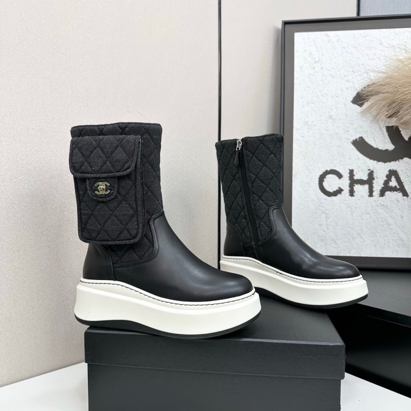 Chanel 2025 SS Short Boots Essential Autumn Winter Item - L Y00390