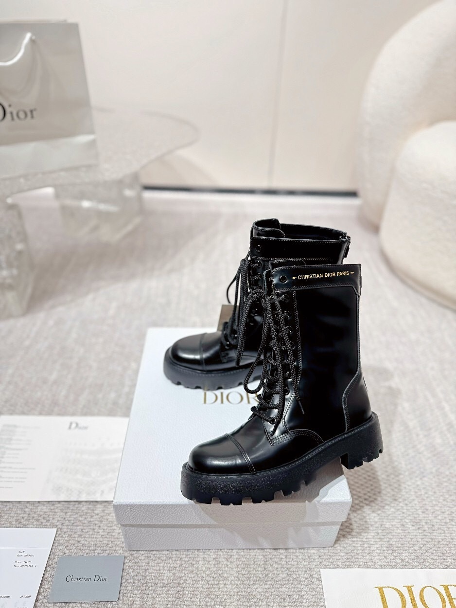 DIOR CHRONO Motorcycle Boots - LY00400