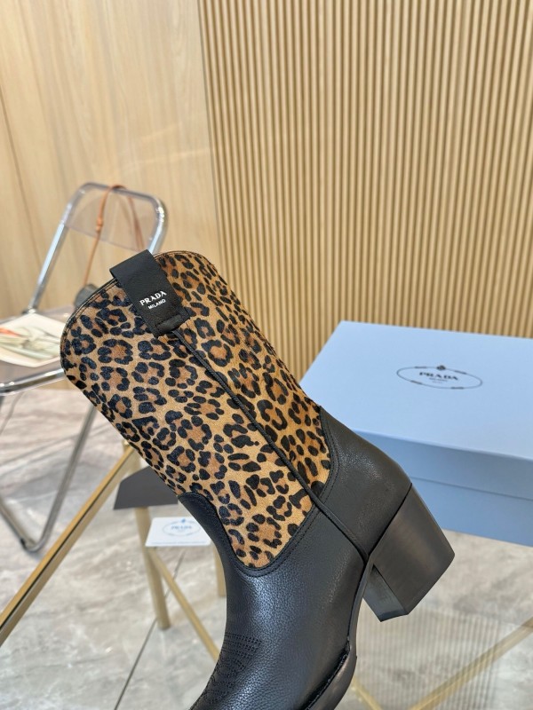 Prada Classic Pointed Toe Boots - LY00370/LY00440