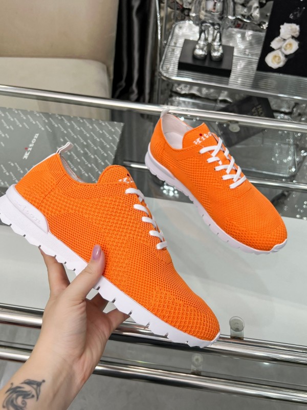 Kiton Four Seasons Classic Casual Knit Shoes - KFY00300