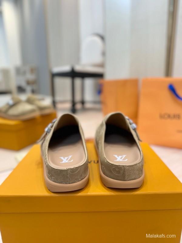 Louis Vuitton LV Monogram Sandals Spring Summer 2025 Collection Couple Sliders - KFY00291