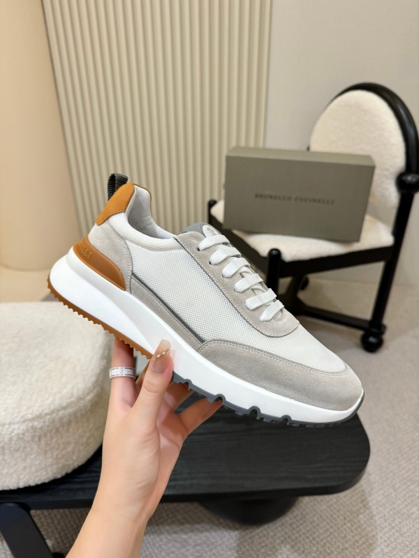 Brunello Cucinelli Casual Sneakers New Material Design - KFY00320