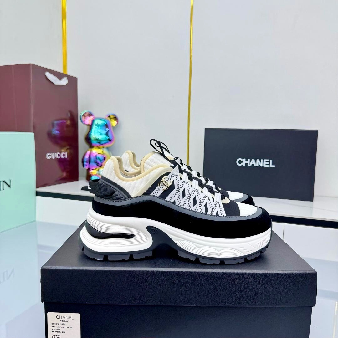 Chanel 2025 SS Panda Sneakers Classic Casual Sports Shoes - LY00360