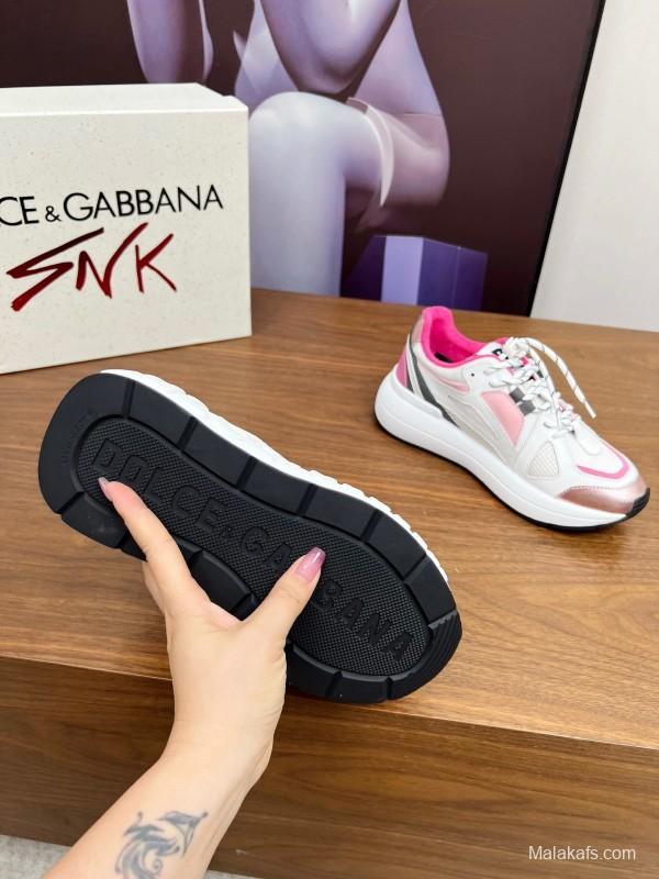 Dolce & Gabbana 2025 SS Casual Shoes with Exaggerated Fashion Style - AS00320