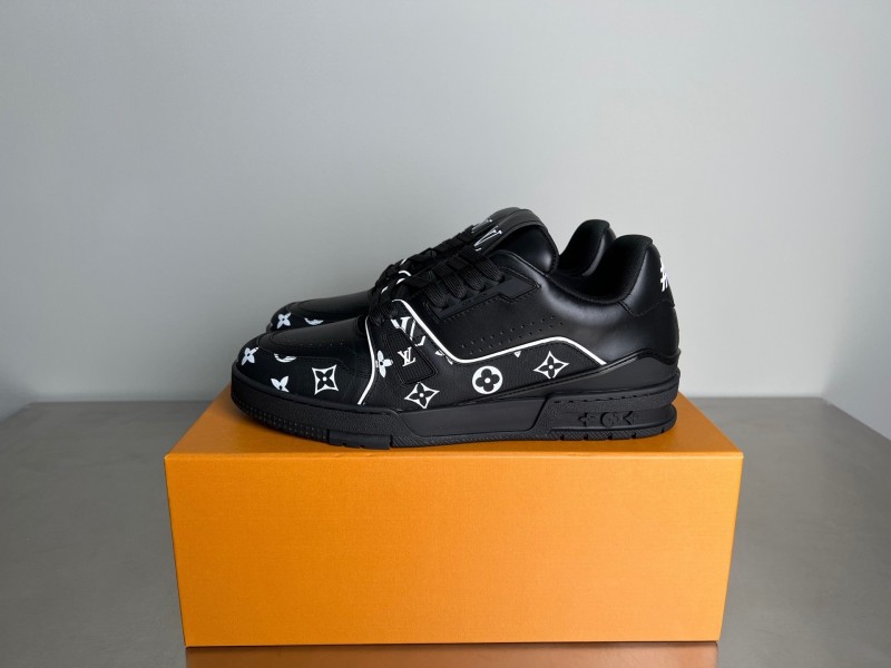 Louis Vuitton 2025 Spring Summer Replica Sneakers with Imported Calfskin and Signature Logo - YC
