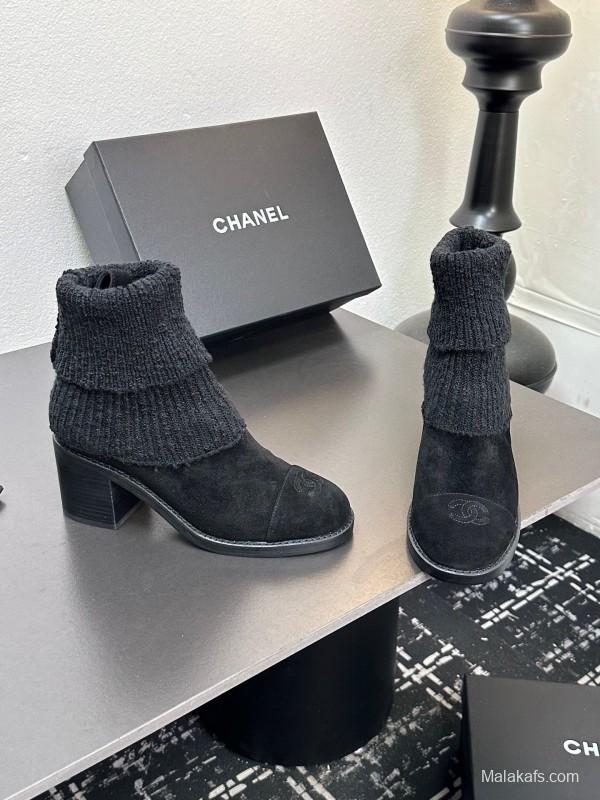 Chanel 2025/SS Short Boots Essential Autumn Winter Item - LY00260