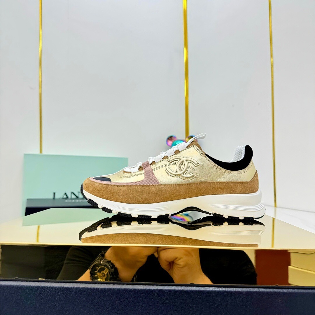 Chanel Spring/Summer 2025 Thick Sole Casual Sneakers - AS00310