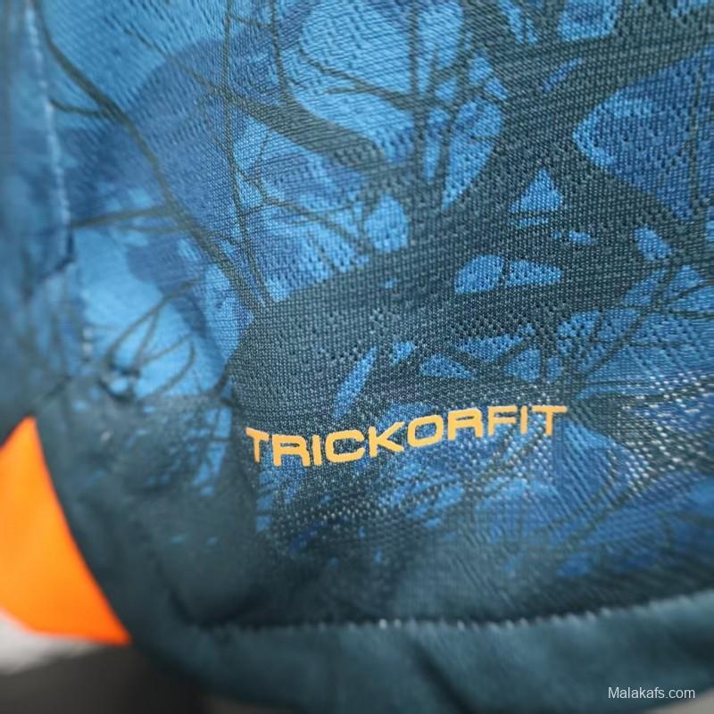 Player Version 25/26 Napoli Halloween Blue Jersey-Glow In Dark