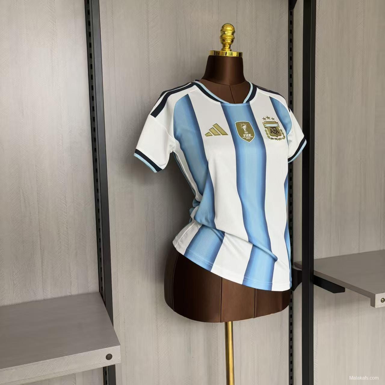 2026 Women Argentina Home Jersey