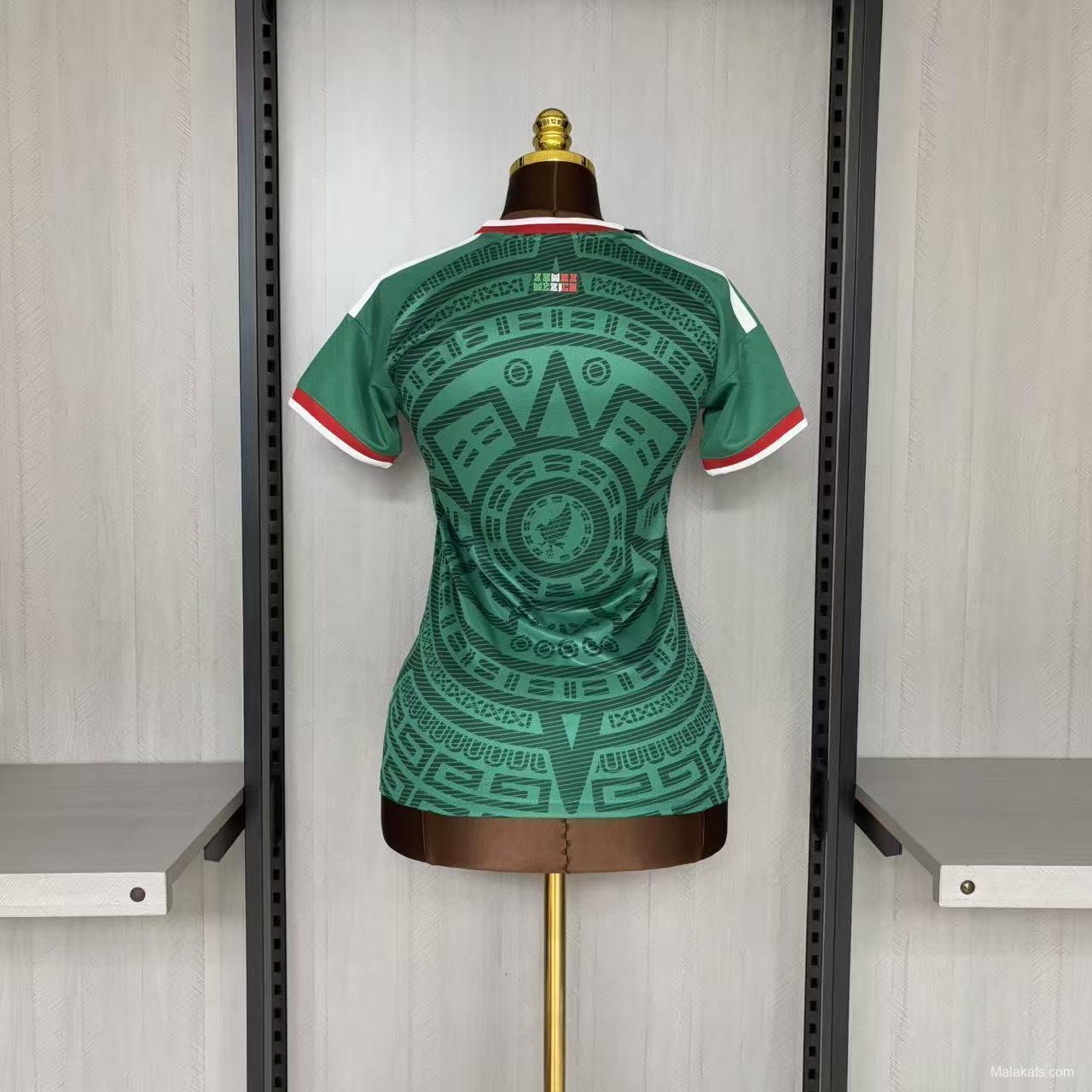 2026 Women Mexico Home Jersey