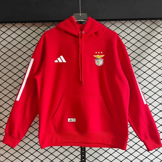25/26 Benfica Embroidered Logo Hoodie 9 Colors