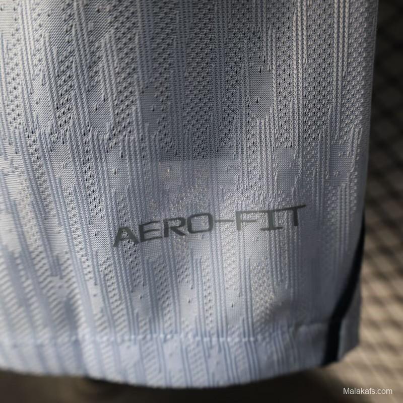 2026 Player Version Uruguay Light Blue with White Collar Long Sleeve Jersey