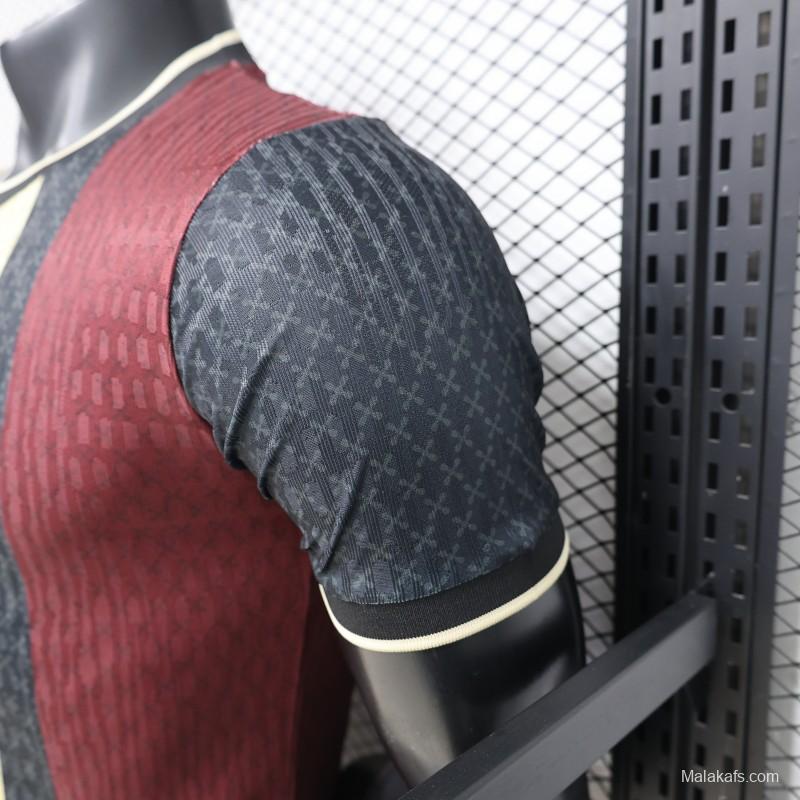 Player Version 26/27  PSG Paris Saint-Germain Black Burgundy Gold Special Edition Jersey