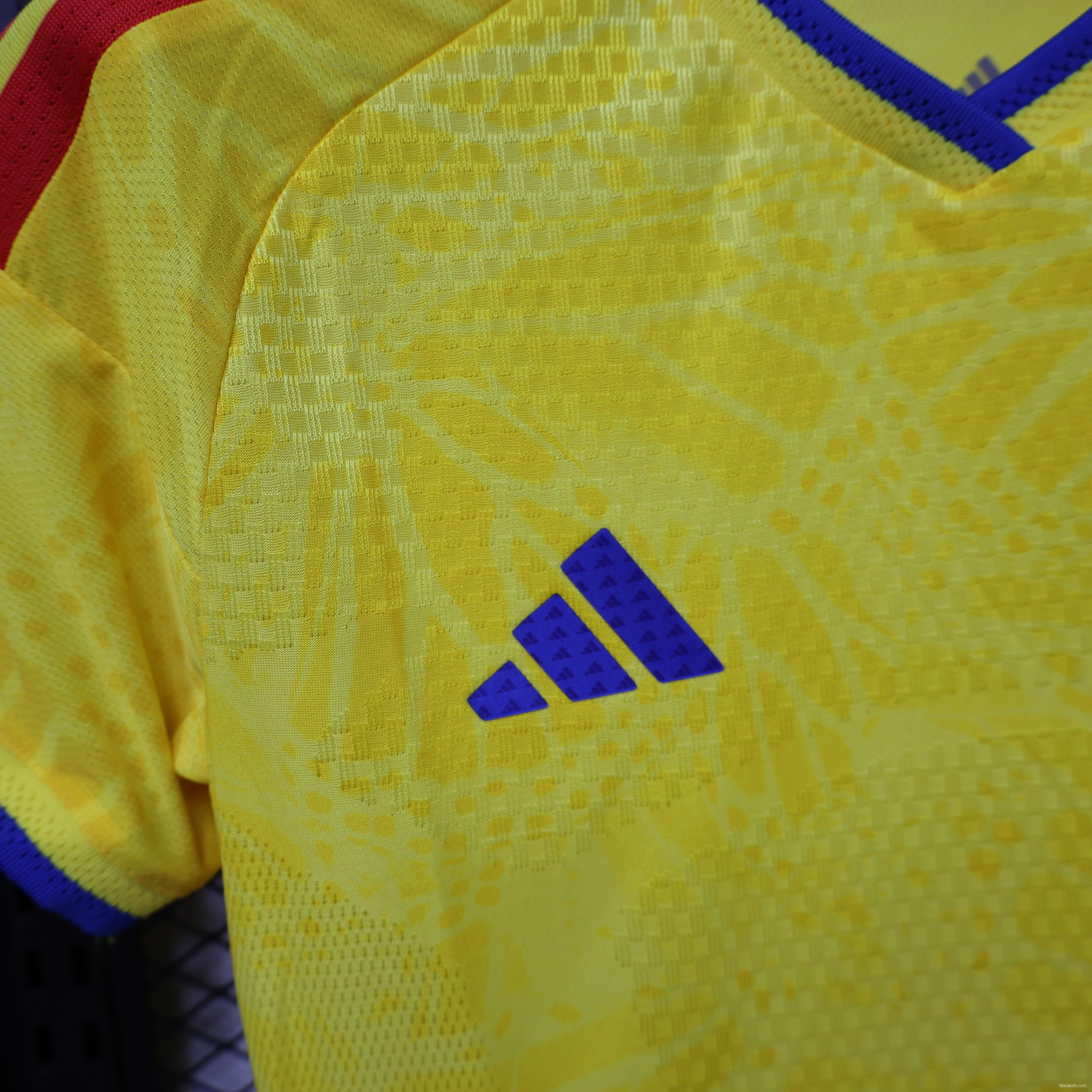 Player Version 2026 Colombia Women Yellow Home Jersey