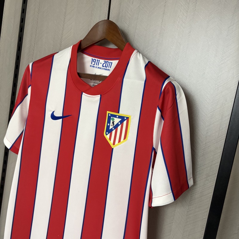 2011/12 Retro Atletico Madrid Champions League Edition Home Jersey S-