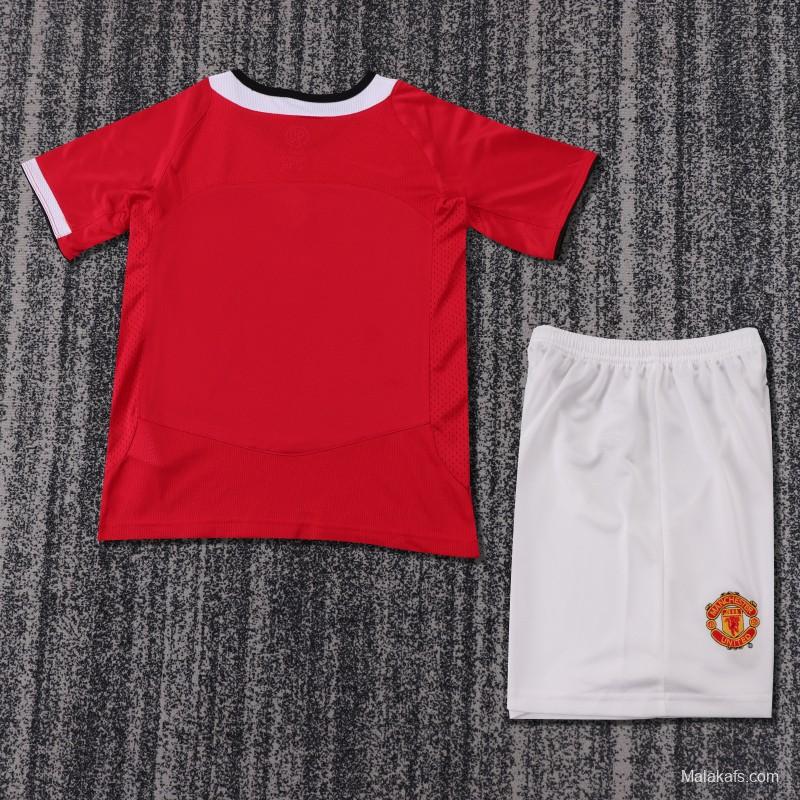 Retro Kids 05/06 Manchester United Home Jersey