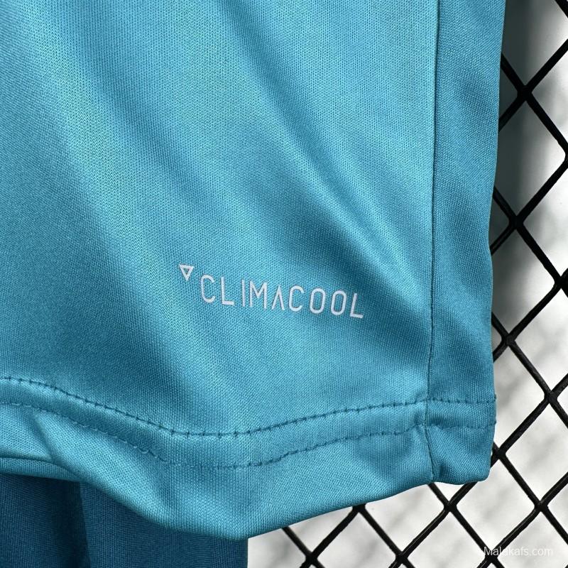 Retro Kids 17/18 Real Madrid Third Long Sleeve Jersey