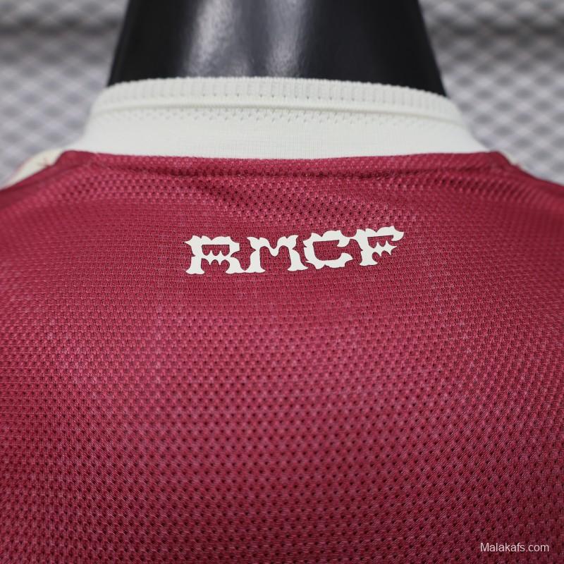 Player Version 26/27 Real Madrid Third Burgundy Red Jersey