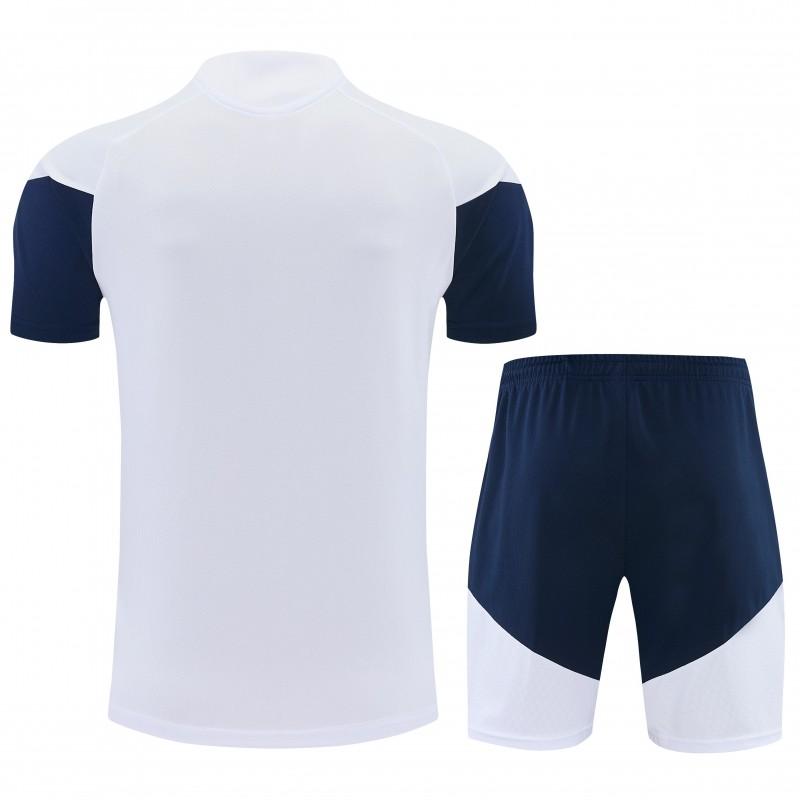 26/27 Real Madrid  White Short Sleeve+Soccer Shorts