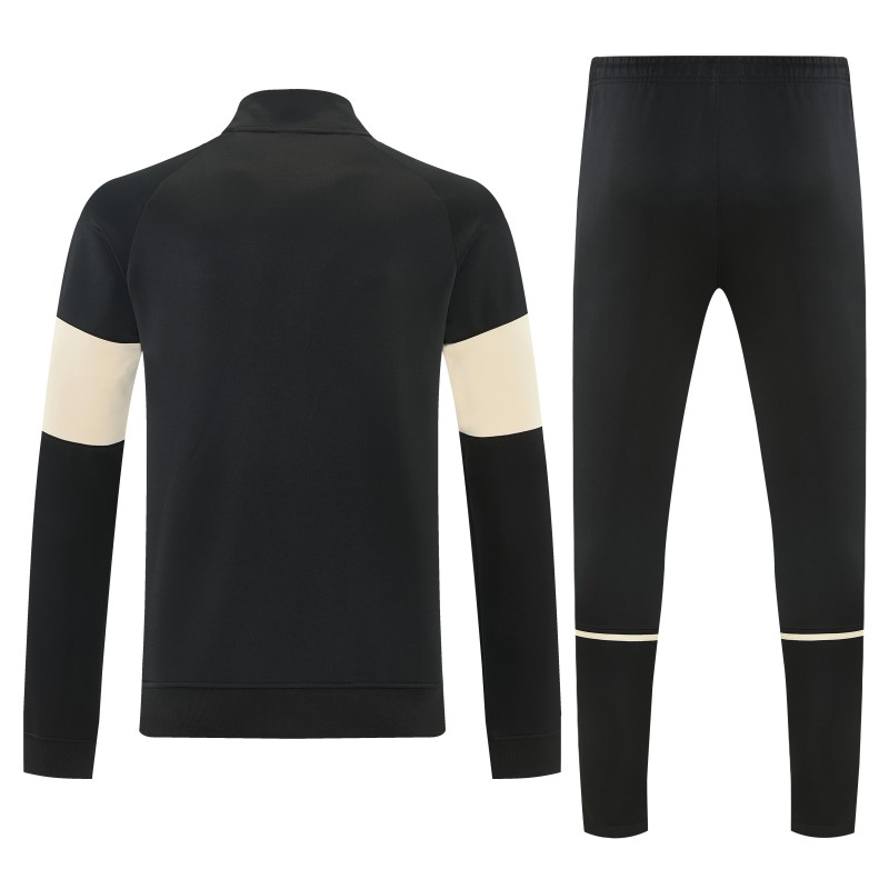 26/27 Liverpool Black & Cream Full Zipper Jacket Tracksuit + Long Pants