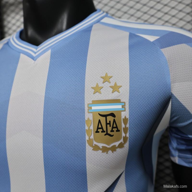 Player Version 2026 Argentina Home Special Edition Sky Blue & White Jersey