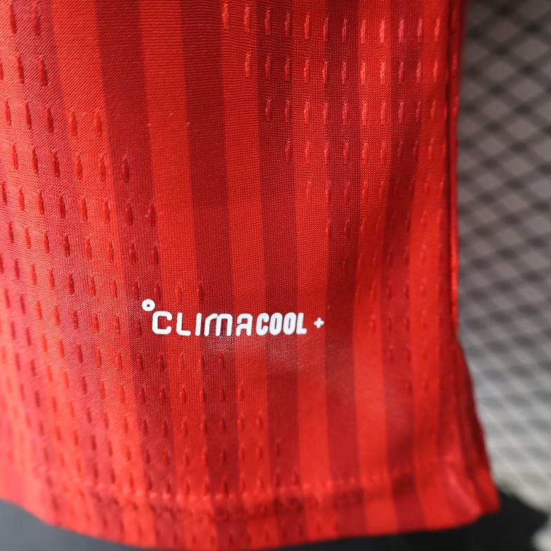 Player Version 26/27 Bayern Munich Red with Tonal Stripe Home Jersey