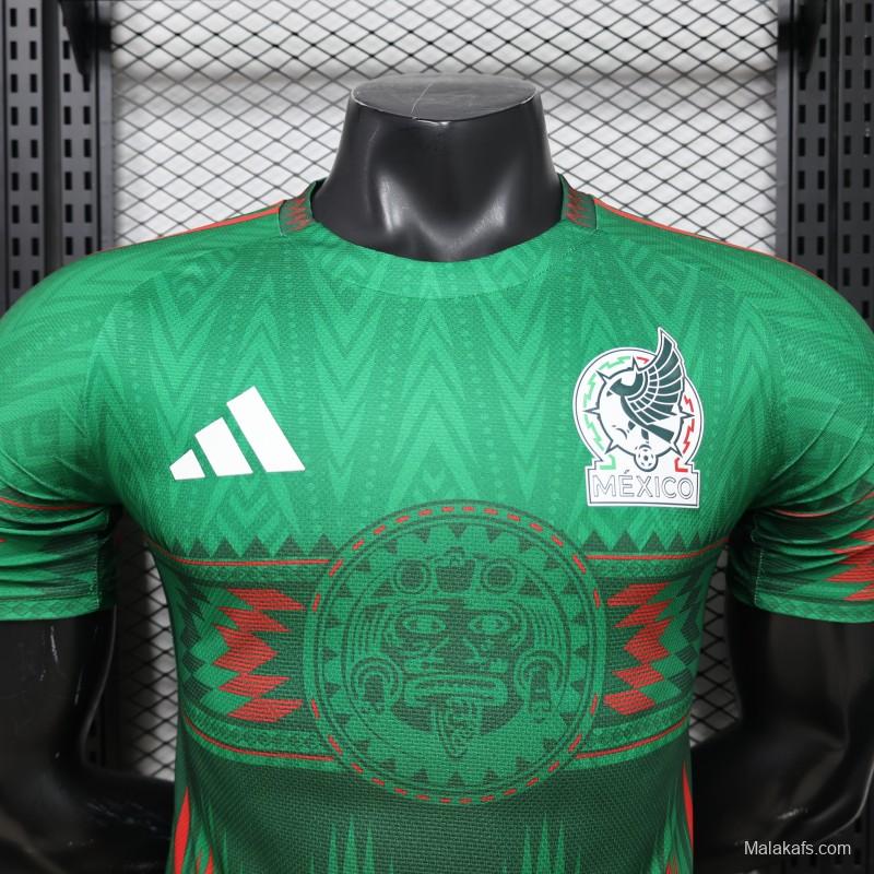 Player Version 2026 Mexico Green  Special Edition Home Jersey