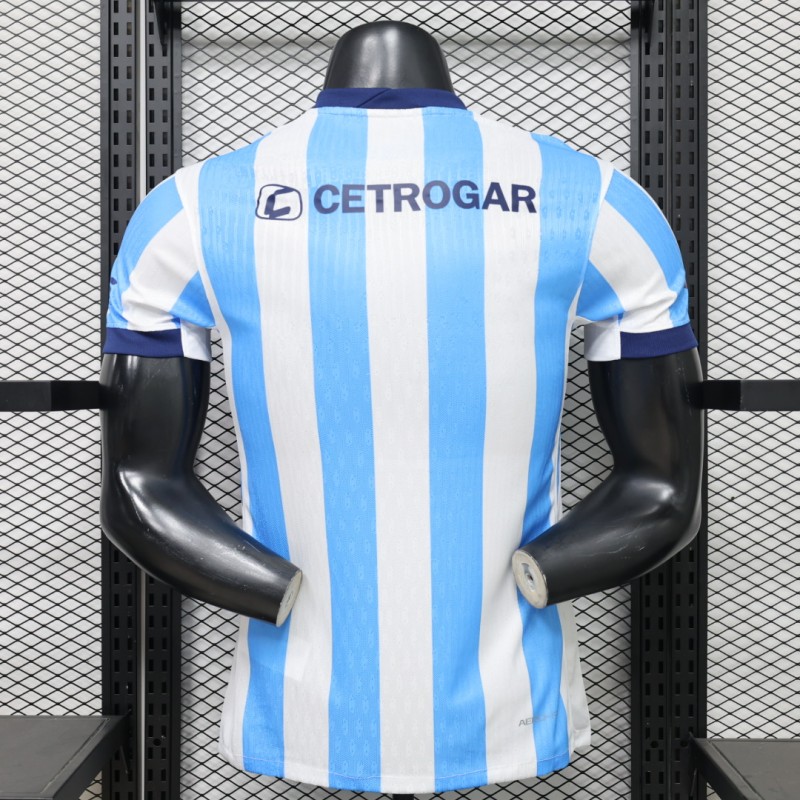 Player Version 26/27 Racing Club Blue & White Stripes Home Jersey
