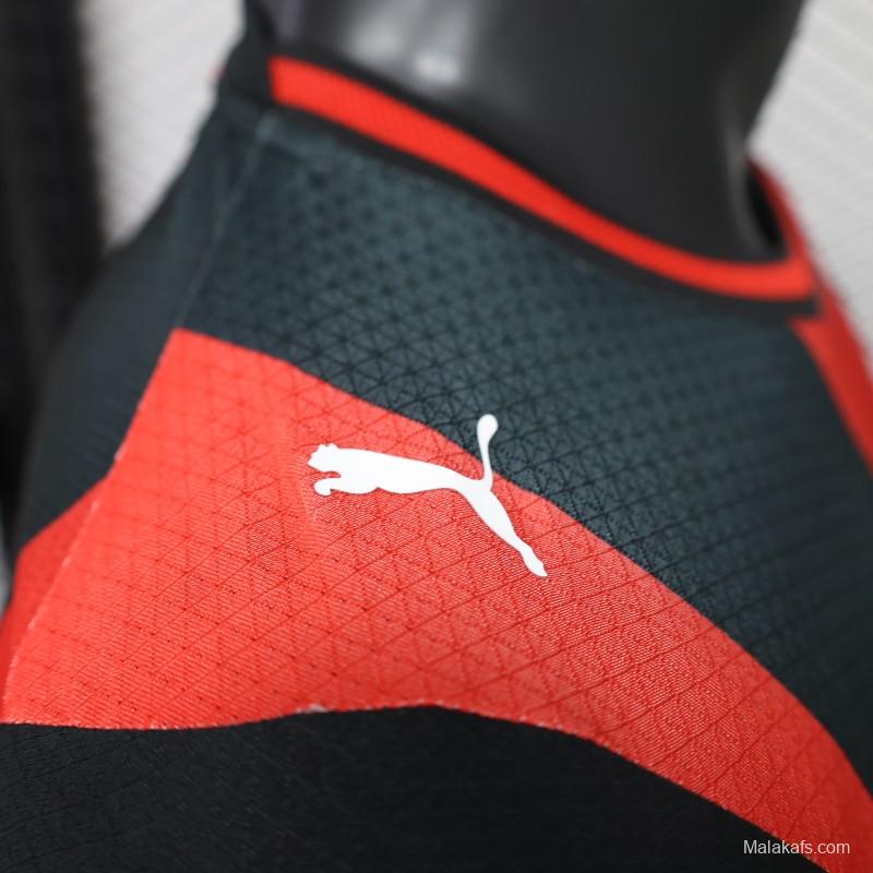 Player Version 26/27 AC Milan Home Long Sleeve Jersey