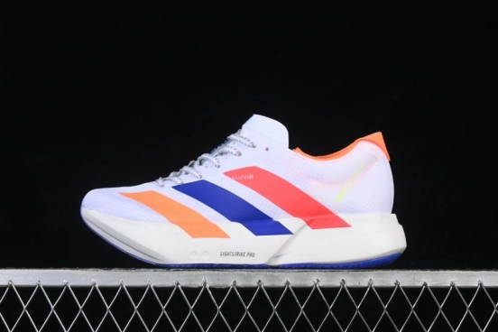 Adidas Adizero Adios 4 Low-Top Lightweight Running Shoes for Breathable Performance - KJ4438
