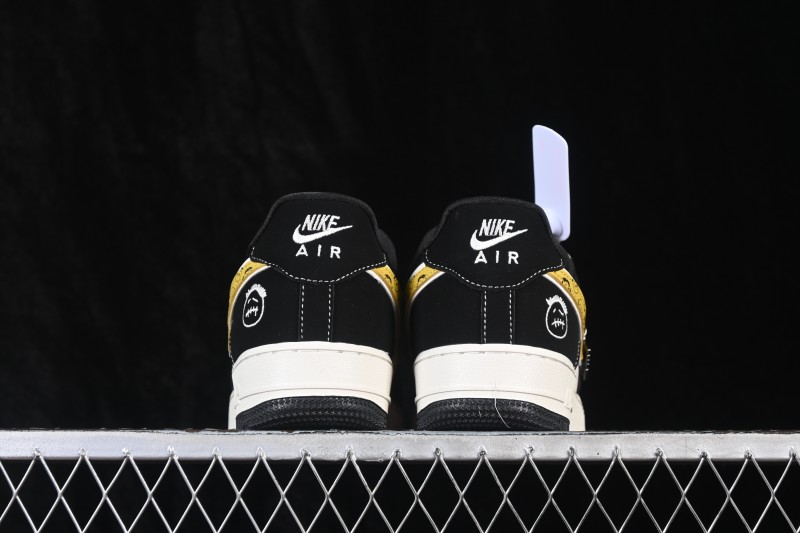 Nike Air Force 1 07 Low Collaboration Skateboarding Shoes with Full-Length Air Cushion - BK1916-006