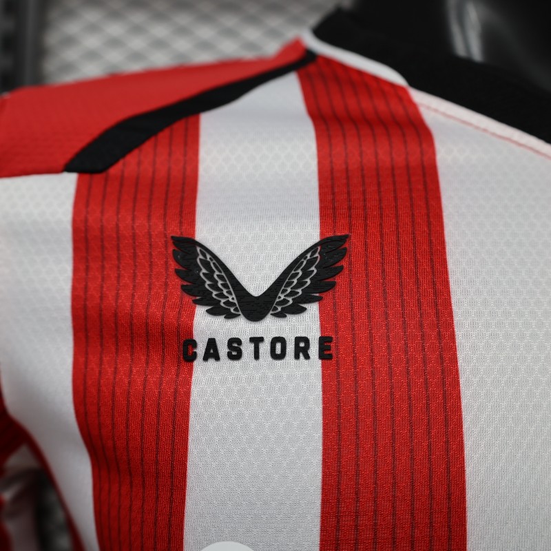 Player Version 26/27 Athletic Bilbao Home Red White Stripes Jersey