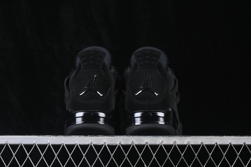 Nike Air Jordan 4 Retro Black Cat Basketball Shoes - CU1110-010