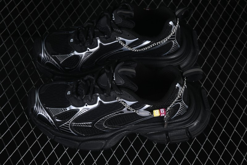 Balenciaga 3XL Extreme Laces Trendy Running Shoes - W3XCW1000
