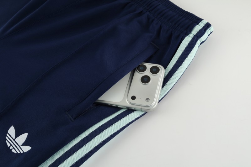 26/27 Germany  Light Green Full Zipper Jacket Tracksuit + Long Pants