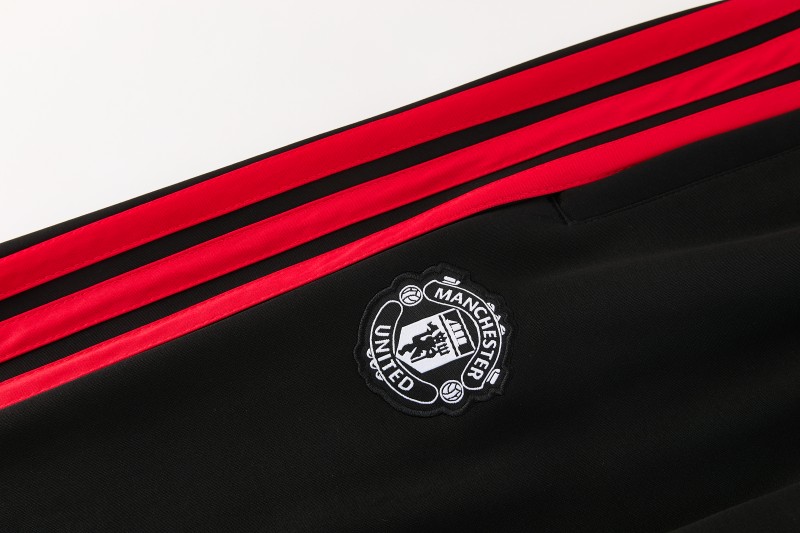 26/27 Manchester United FC  Black Full Zipper Jacket Tracksuit + Long Pants