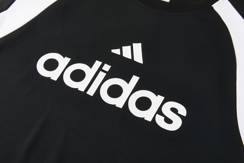 26/27 Adidas 17 Black Short Sleeve+Soccer Shorts