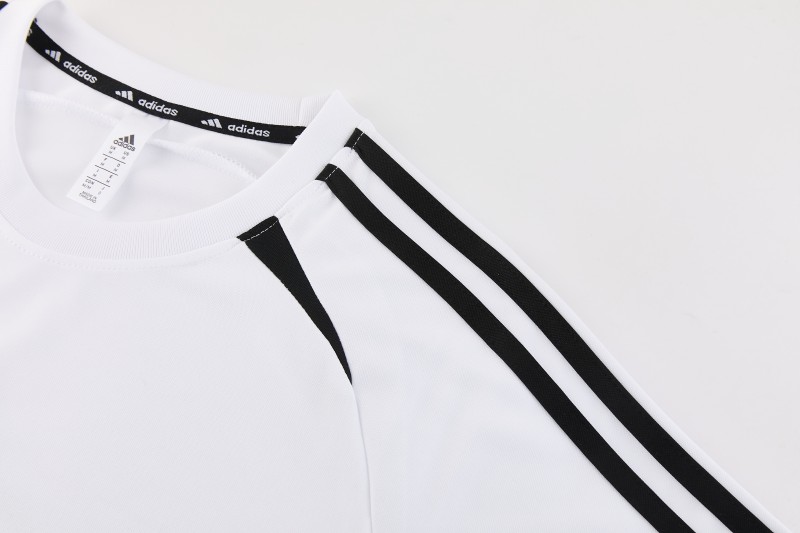 26/27 Adidas 16 White Short Sleeve+Soccer Shorts