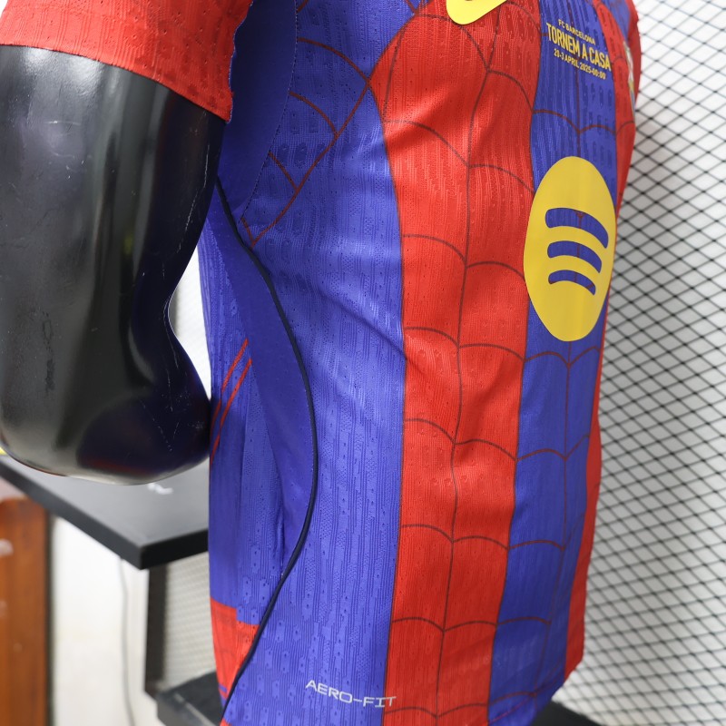 Player Version 26/27 FC Barcelona Spider-Man Special Edition Jersey