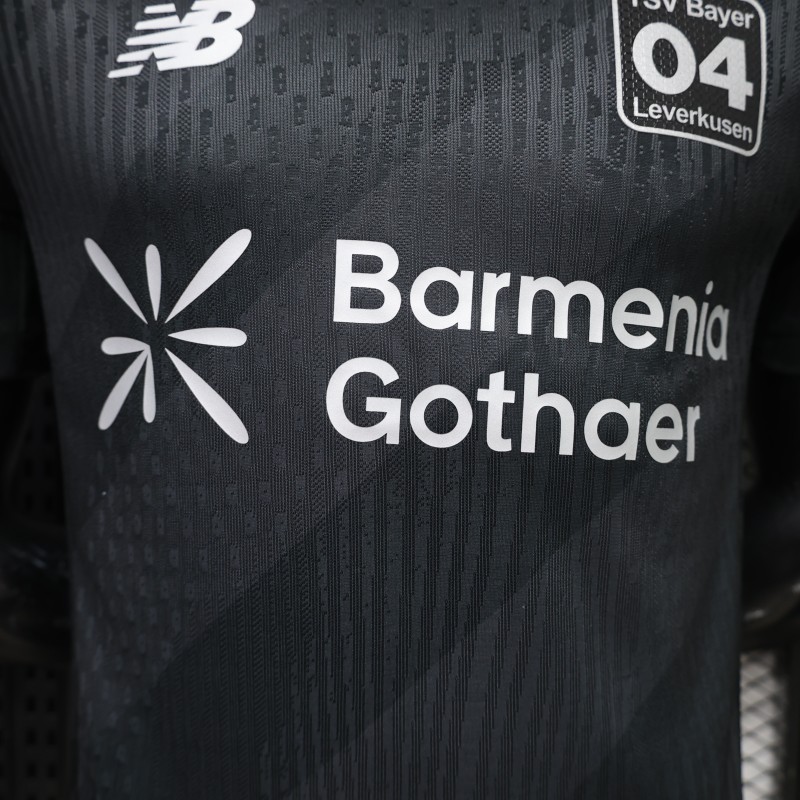 Player Version 26/27 Bayer 04 Leverkusen Third Black Jersey