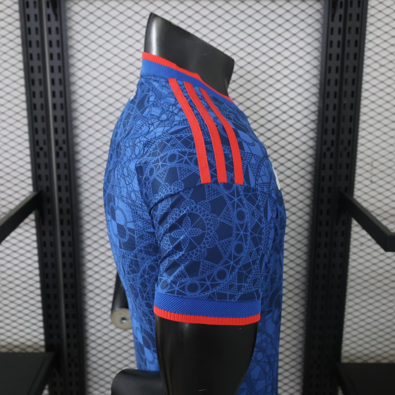 Player Version 2027 Croatia  Away Navy Blue Jersey