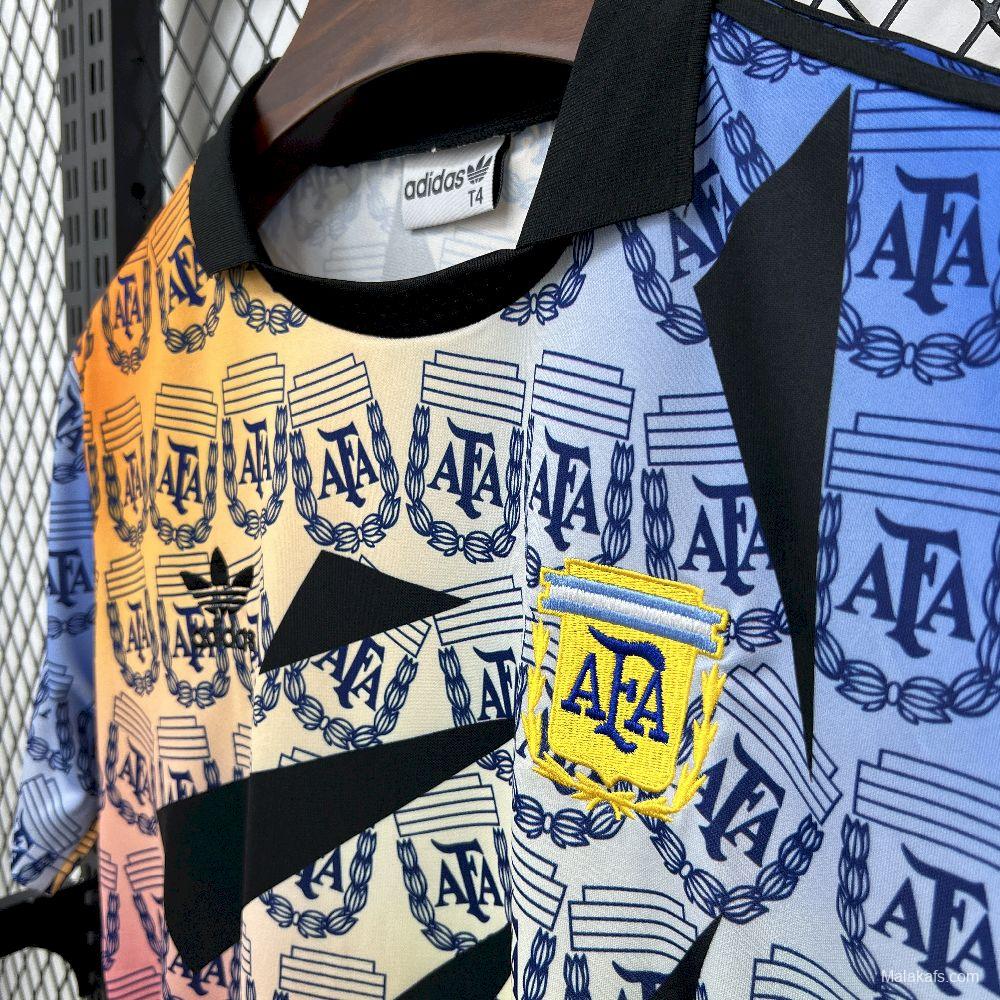 1993/94 Retro Argentina Goalkeeper Jersey