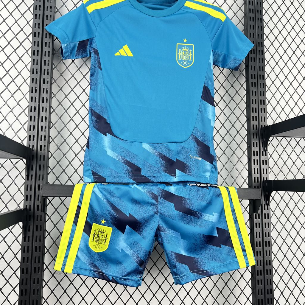2026 Kids Spain World Cup Goalkeeper Kit