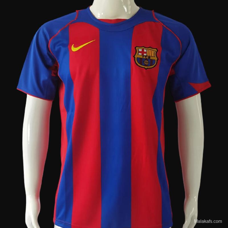 Retro 04/05 Barcelona Home Jersey