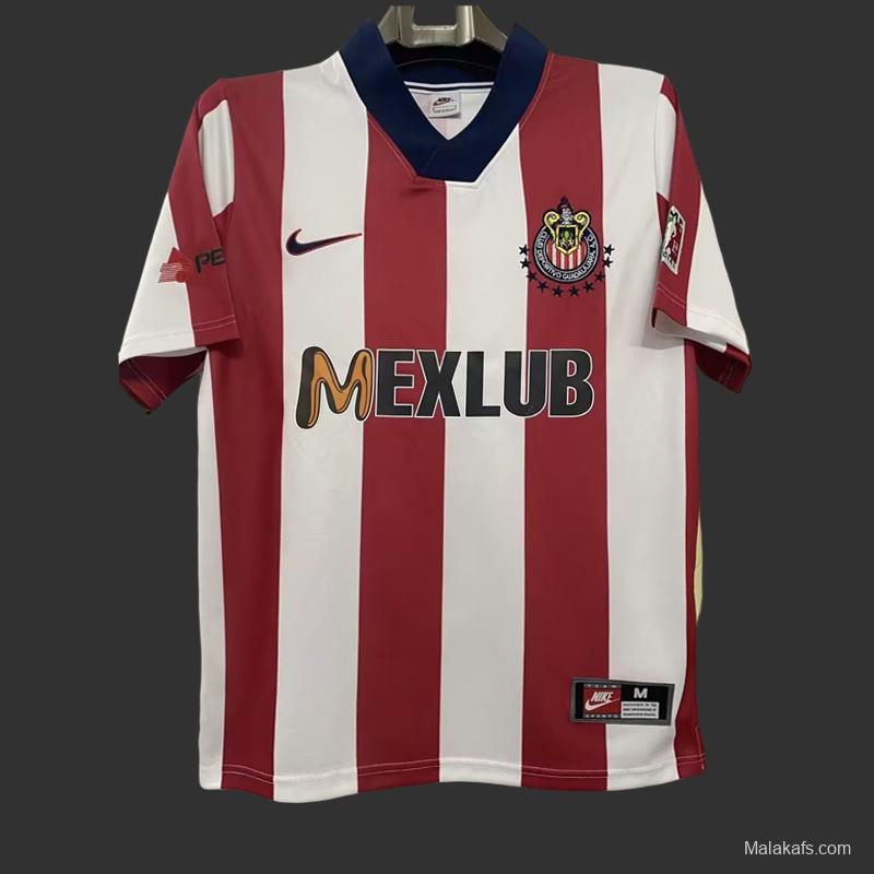 96/97 Chivas Guadalajara Home Jersey