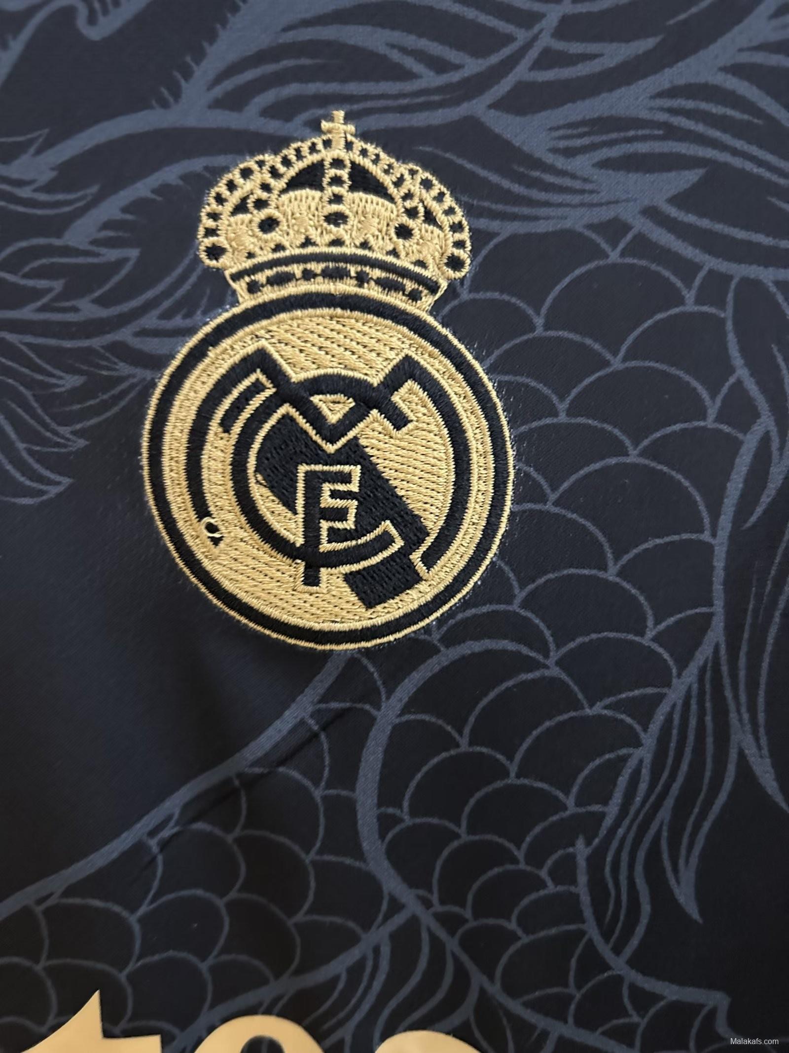 23/24 Real Madrid Dragon Black Jersey